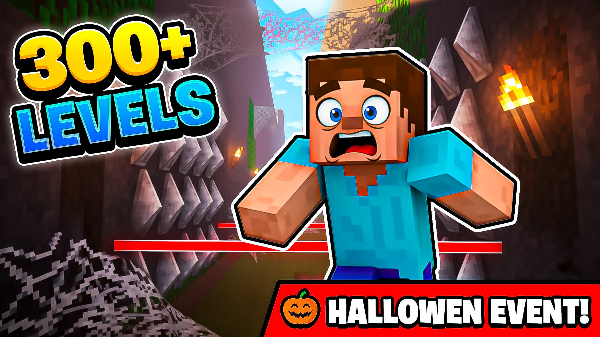 🎃 HALLOWEEN BLOCK PARKOUR 300+ 👻