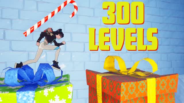 ❄️300+ Level Winter Deathrun❄️