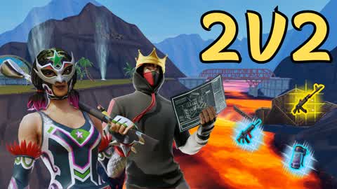 Super Lava 2v2 🔥 - Scrums Volcano