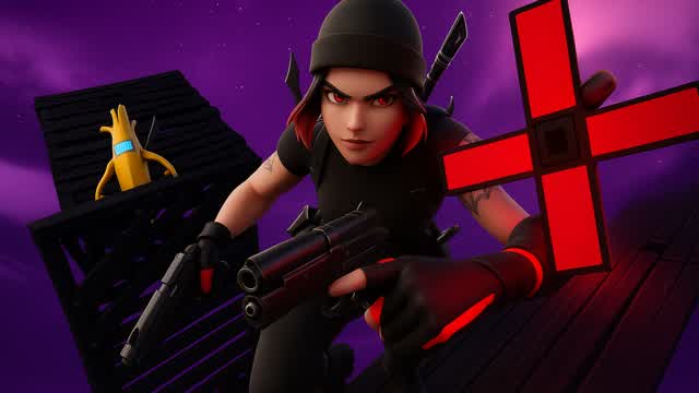 CRAZY Crosshair 1v1 BUILD FIGHT PRO 21