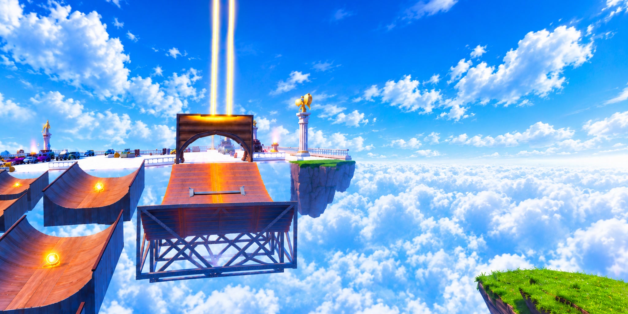 🚗RAMP DROP DOWN 9310-1883-9570 by gfnt - Fortnite Creative Map Code ...
