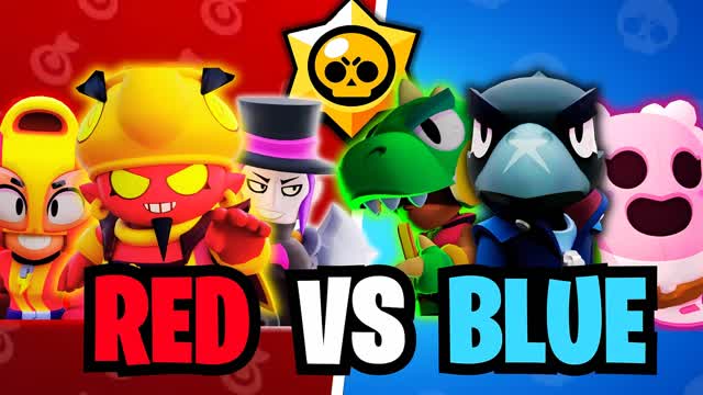 BRAWL RED VS BLUE 🌵