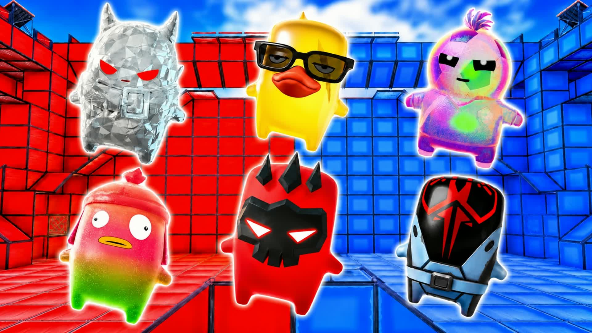 RED VS BLUE COCCOBELLO