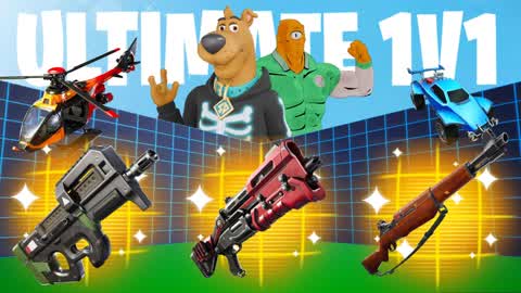 ULTIMATE 1V1 FFA - EVERY GUN AND RIDES