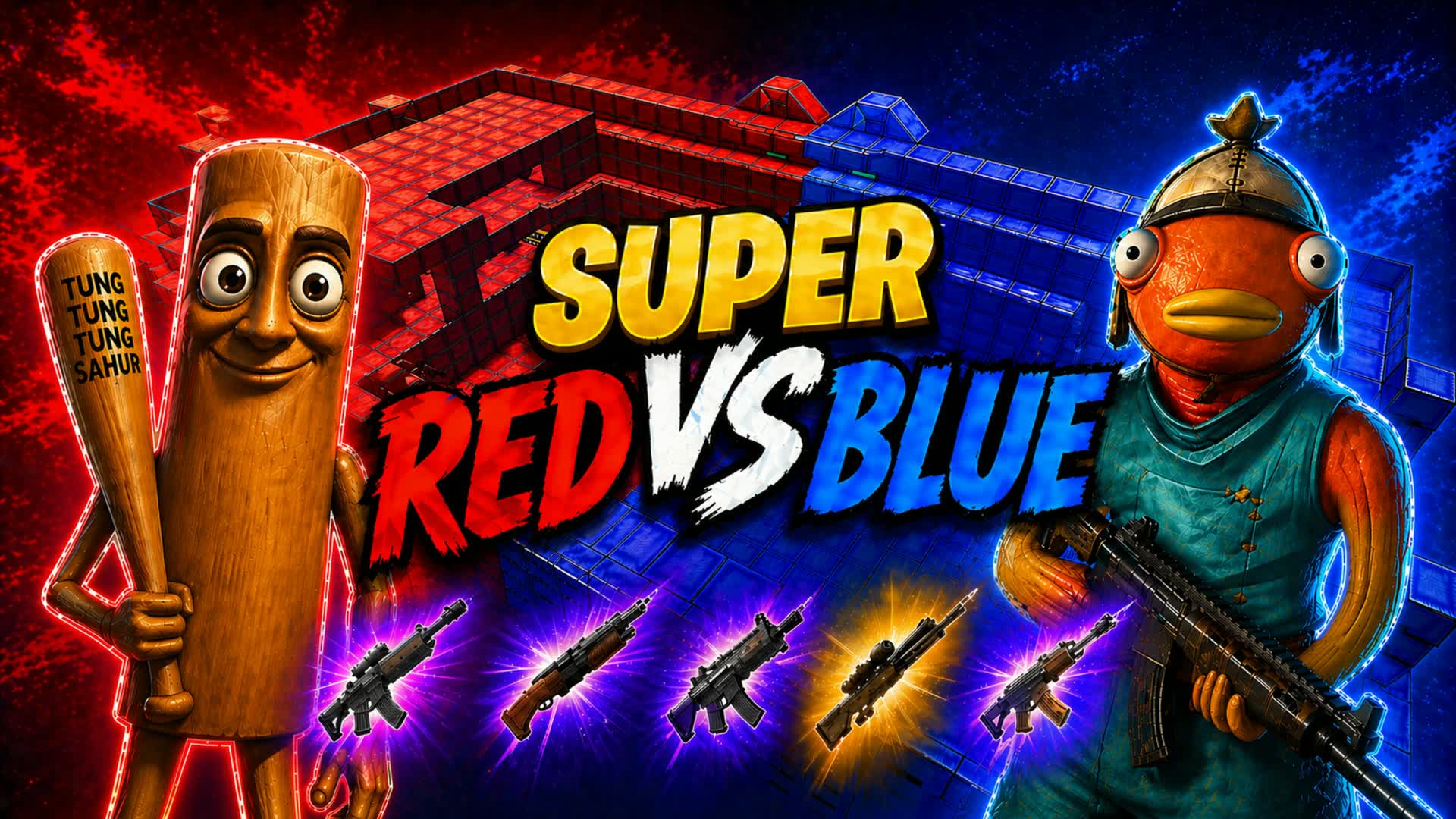 🔴スーパーRed VS Blue🔵 | シークレット