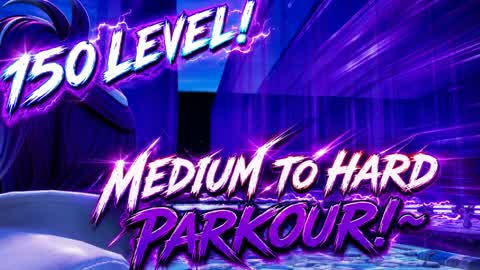 150 Level Medium-Hard Parkour
