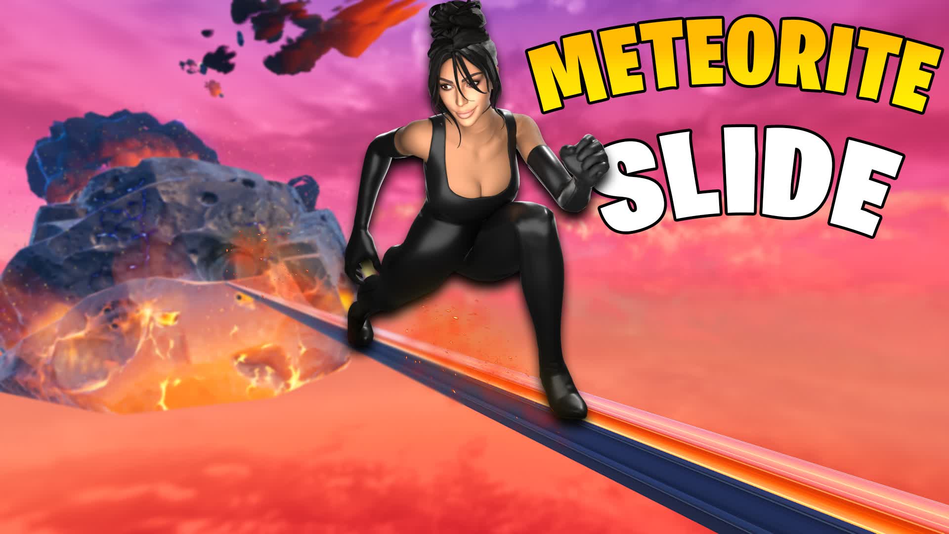 ☄️METEORITE ESCAPE SLIDE☄️