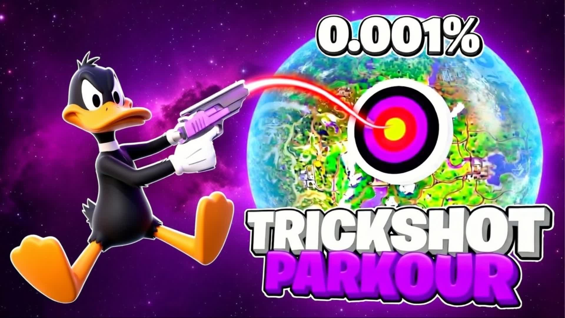 DAFFY TRICKSHOT PARKOUR🎯(125 LEVELS)