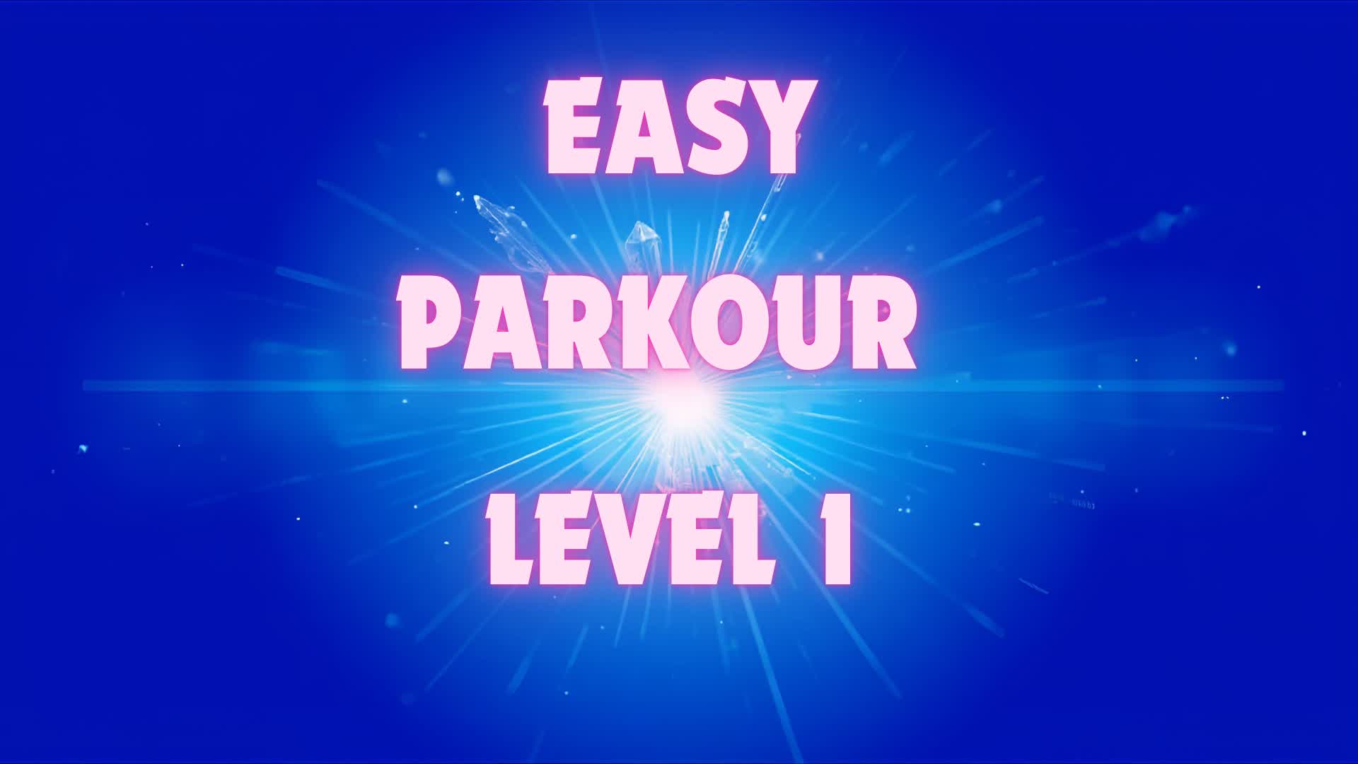Easy parkour level 1