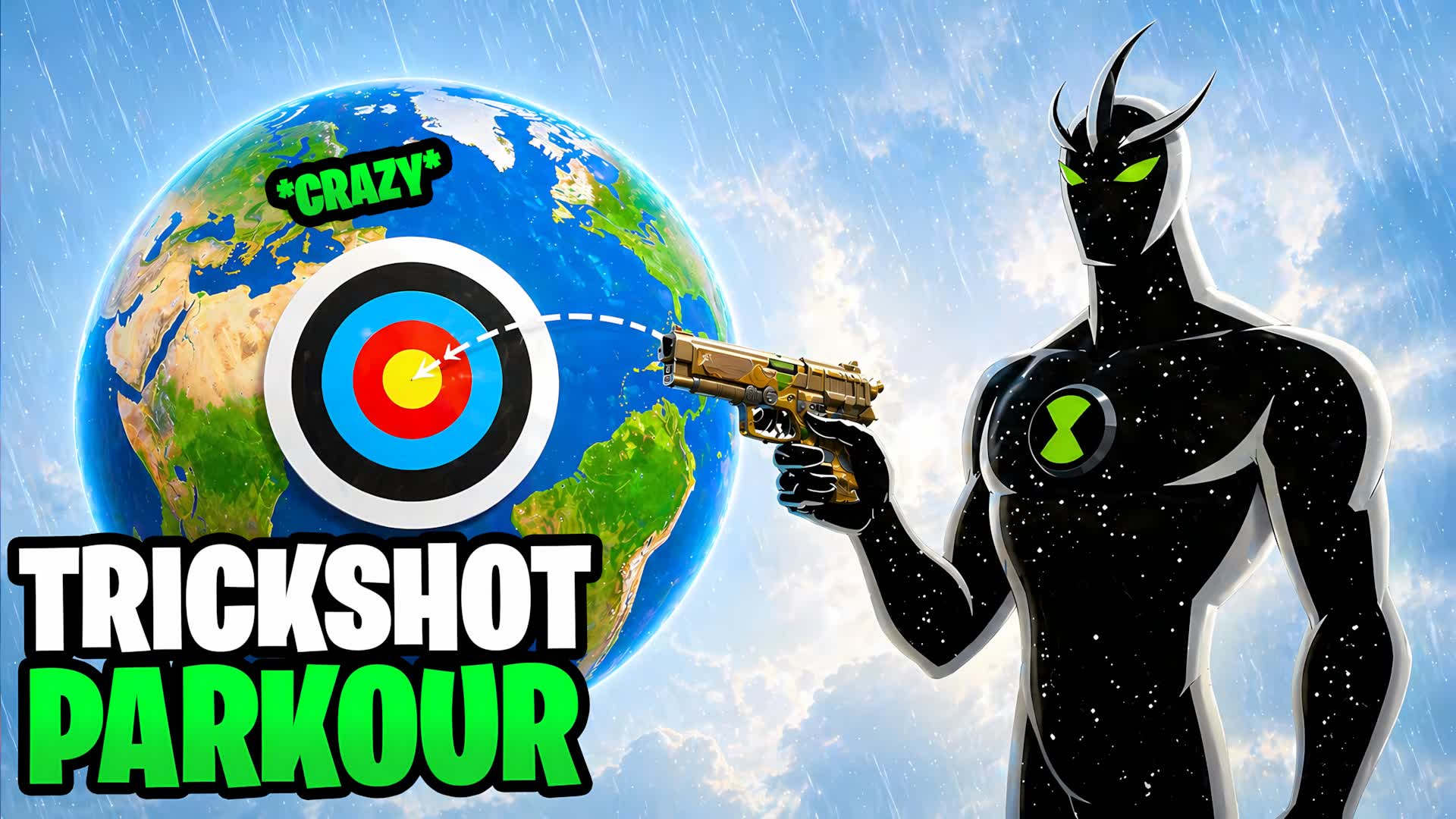 ⭐️TRICKSHOT PARKOUR 300+🎯