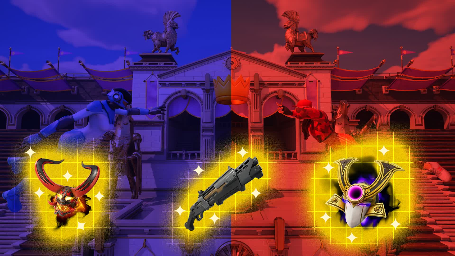 Coliseum RED VS BLUE 🔴🔵