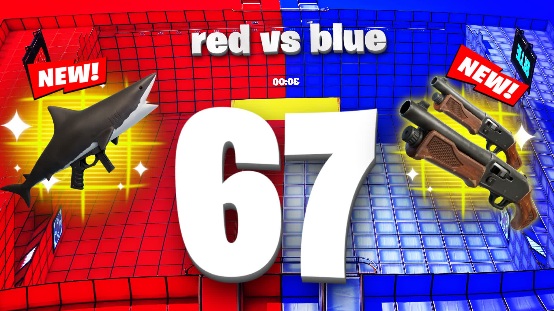 RED VS BLUE! 🔴🔵 BIG