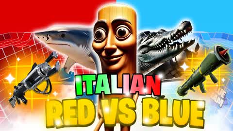 ITALIAN BRAINROT RED VS BLUE 🔴🔵100rizz