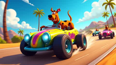 CRAZY SCOOBY DOO RACE