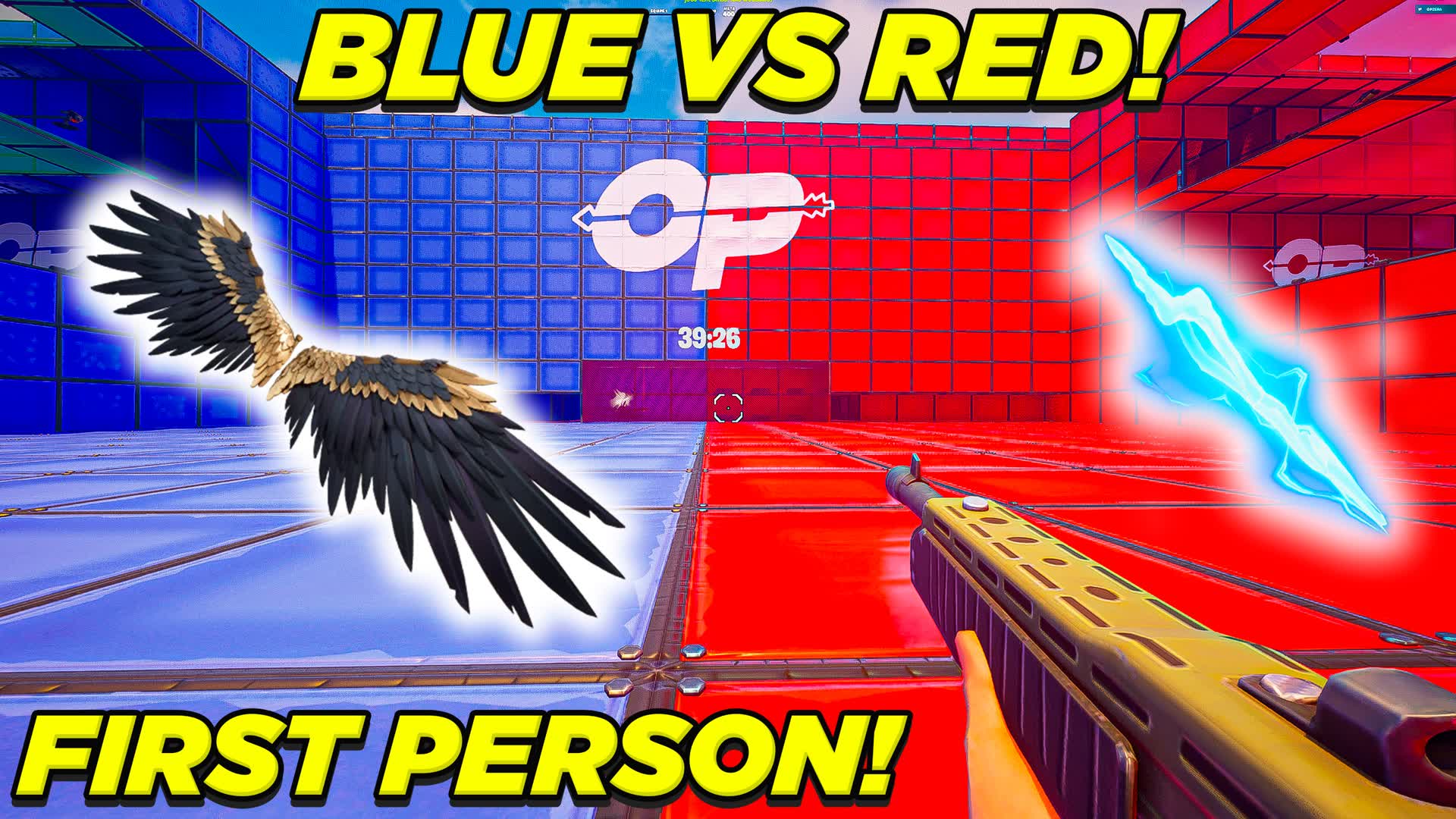 RED VS BLUE FIRST PERSON 7322-4499-9856 by opedro - Fortnite Creative ...
