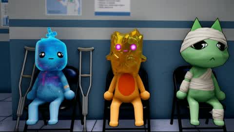 RED VS BLUE CREATURES