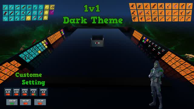 1v1 Dark Theme