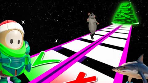 🚢FAN FALL GUYS 100+ OBBY🚢