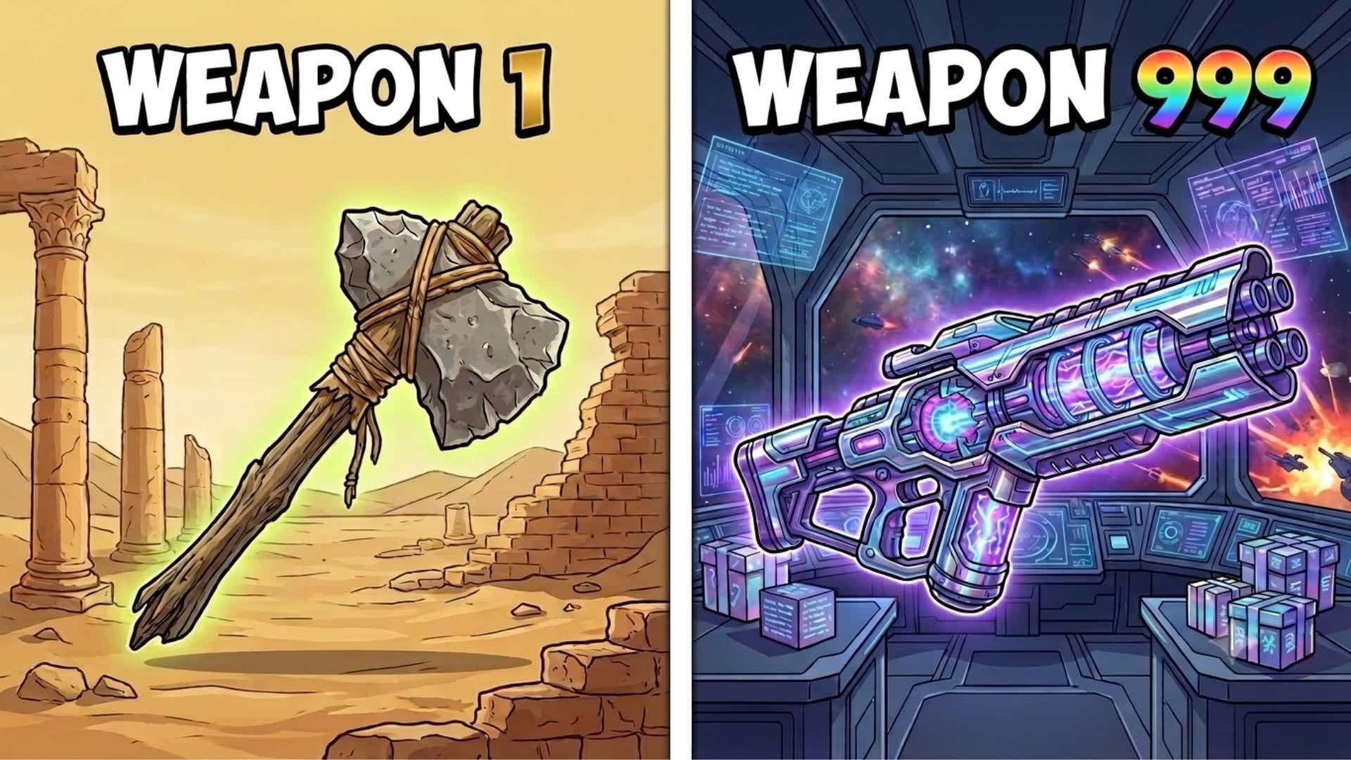 🔫 GUN GAME 💥 CHAOS RUMBLE