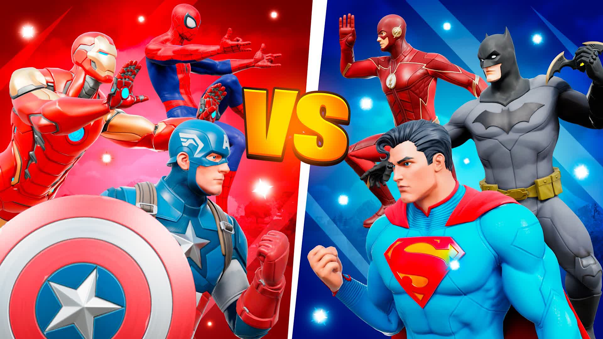 🔴MARVEL VS DC🔵