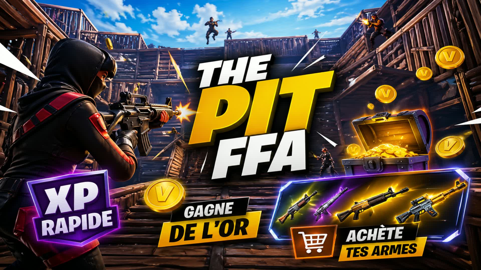 💰 ザ・ピット・FFA-リッチ経験値をゲット
