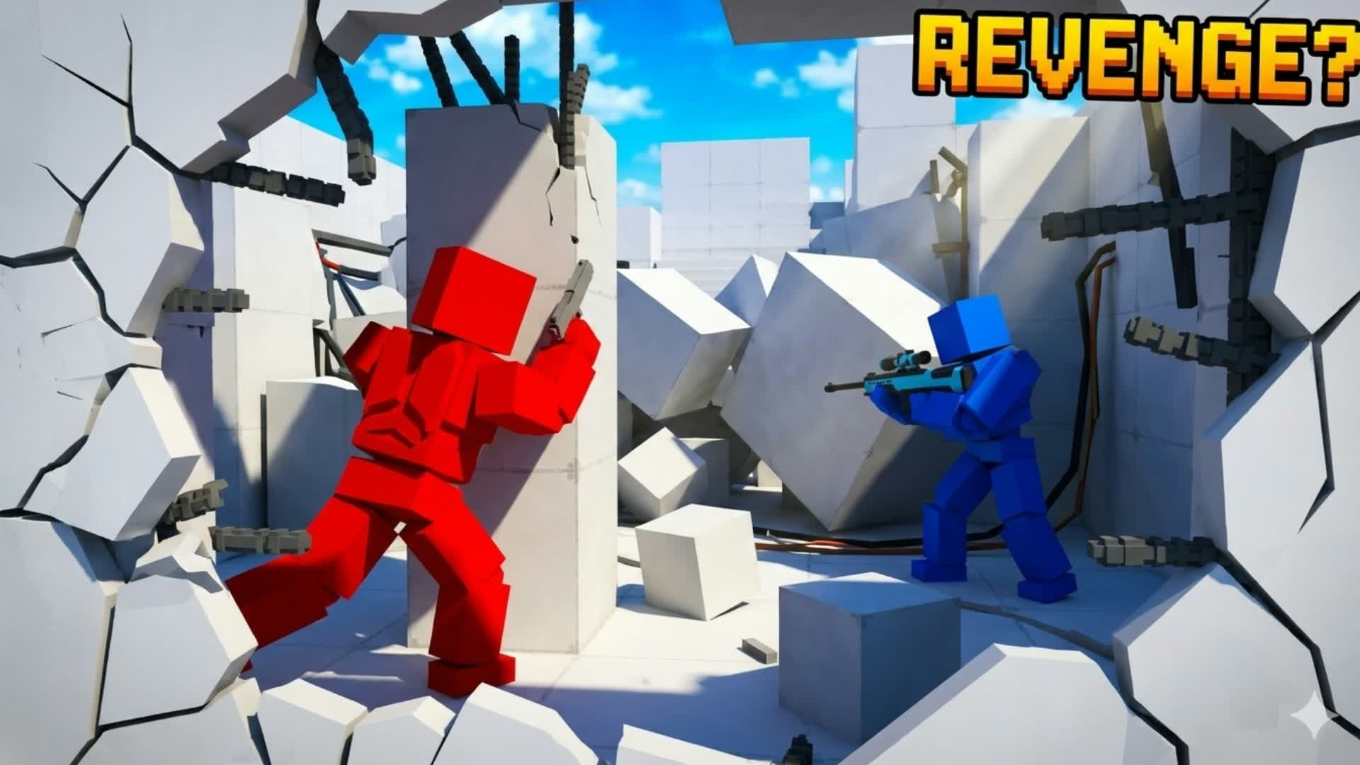 Red vs blue nuke