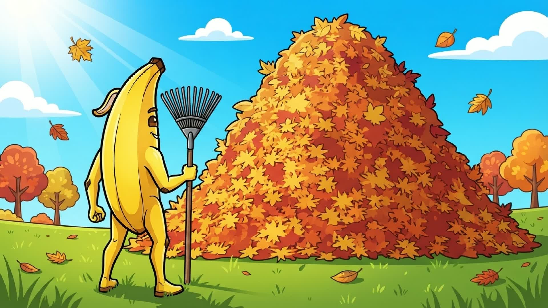 🍂 Clean All The Leaves ! 🏡 — Fortnite island 5795-2002-6455 by Mist3r-D