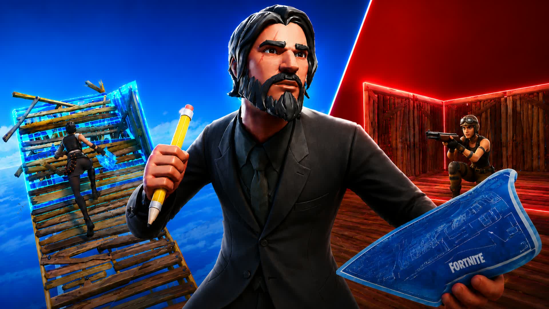 1v1 Build Fight + Box Fight