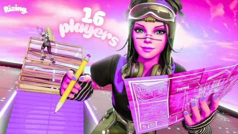 pink 1vs1 map (16 players)