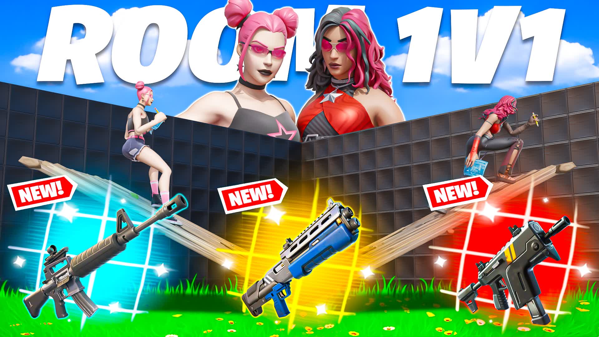 🔥 ROOM 1v1: ボックスアリーナ