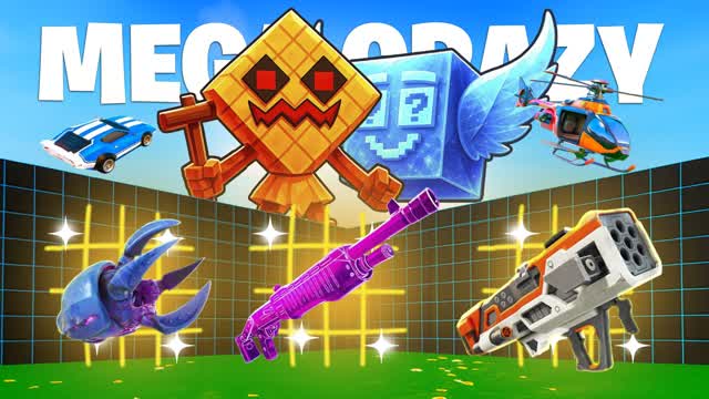 MEGA CRAZY FFA ALL GUNS & VEHICLES