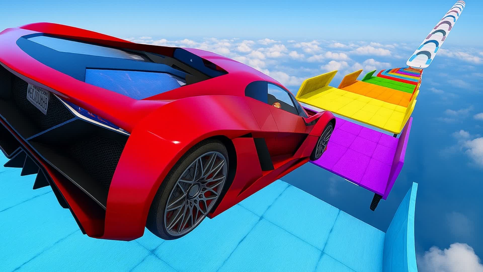 Sky Car Parkour