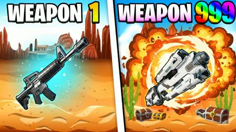 GUN GAME CRAZY DESERT 🏜️ ONE SHOT 🎯