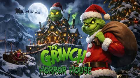 🧌 GRINCH HORROR HOUSE 🏠MANSION FIGHT