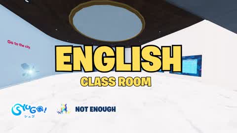 English class room.