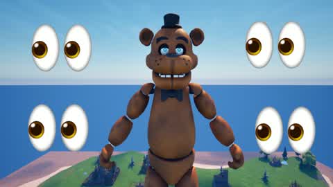 STARE AT FREDDY FAZBEAR