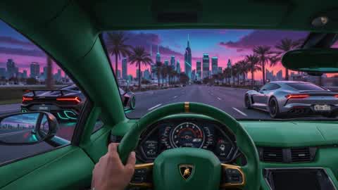 Drive Neon City Mayhem FFA 🌆 Chill 😎
