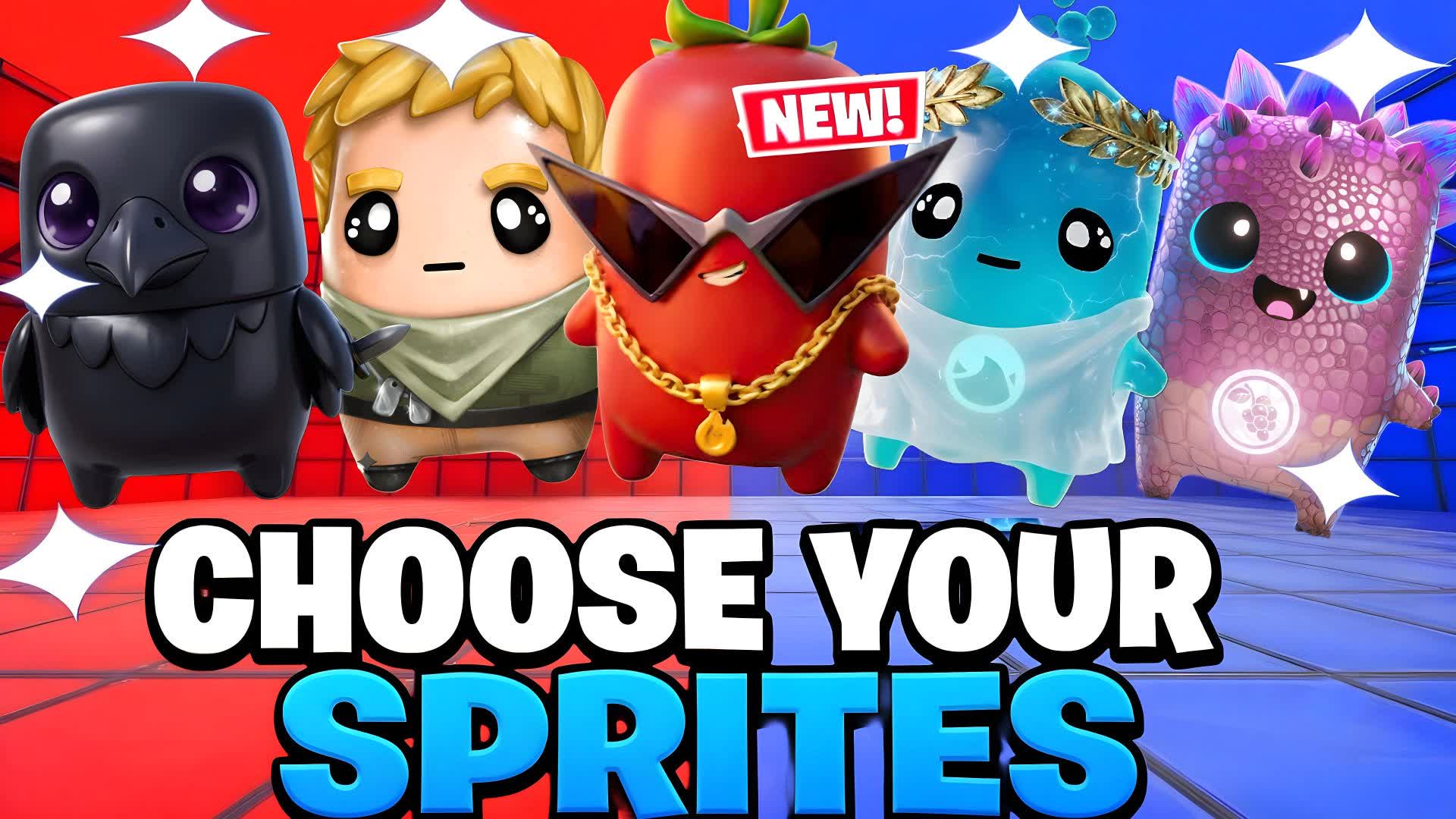 CHOOSE YOUR SPRITES [RVB]🔴🔵