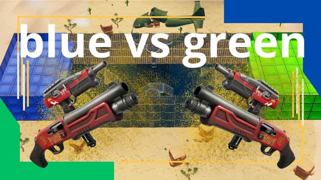 blue vs green