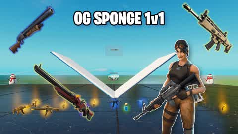 OG Sponge 1v1!(New Weapons)