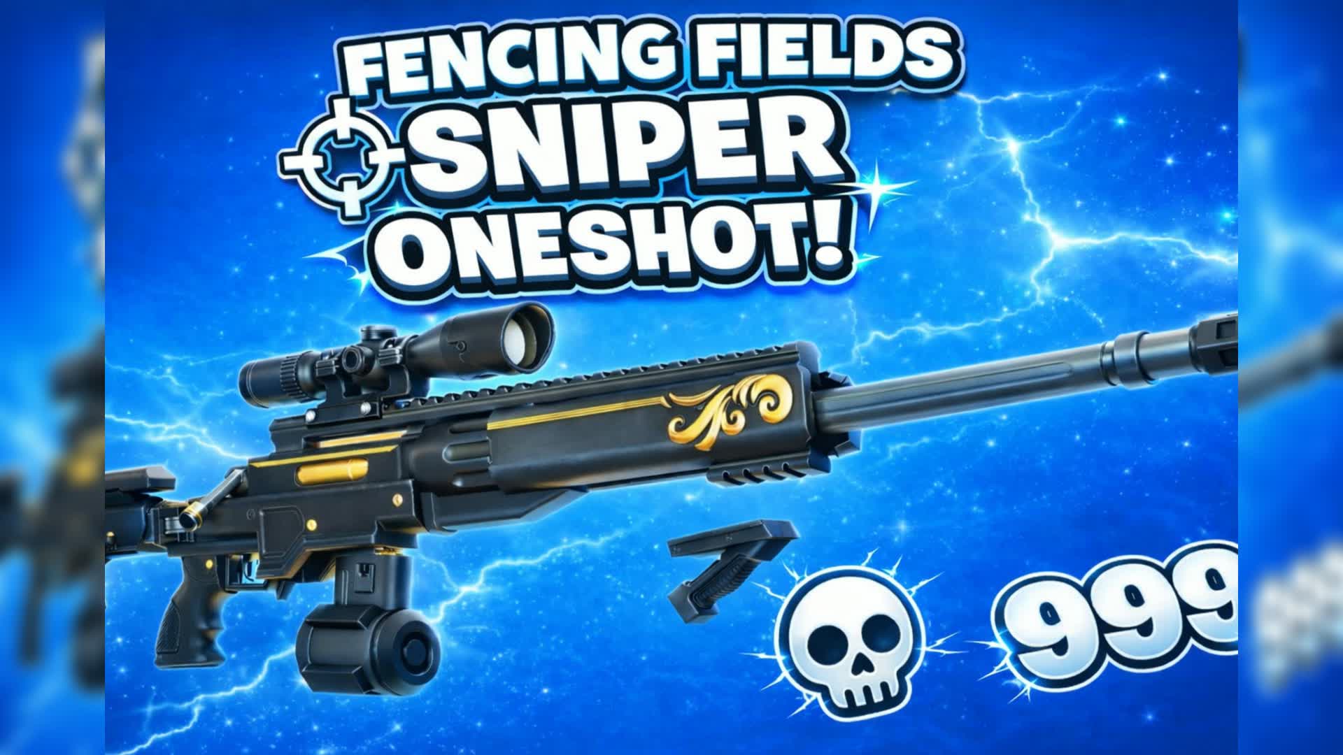 🎯 SNIPER ONE SHOT [Fencing Fields]