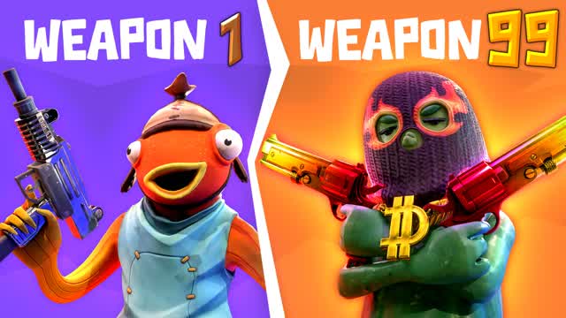 ⭐️ Skyline Gun Game 🔫 Super Crazy 😎