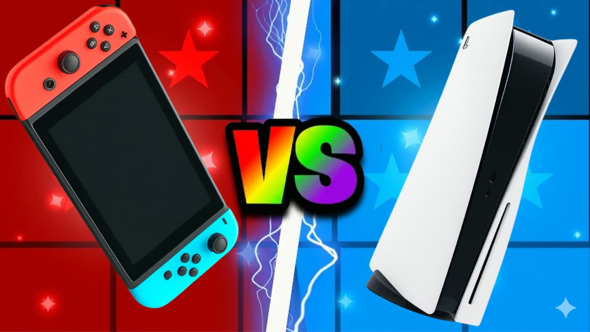 PS5 VS SWITCH レッドVSブルー  🔴🔵 ファッション