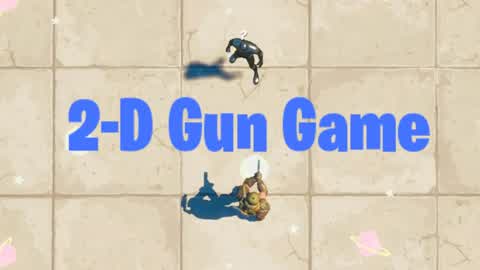 2-D Gun game