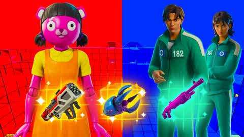 DOLL VS PLAYERS 🔴🔵 RED VS BLUE