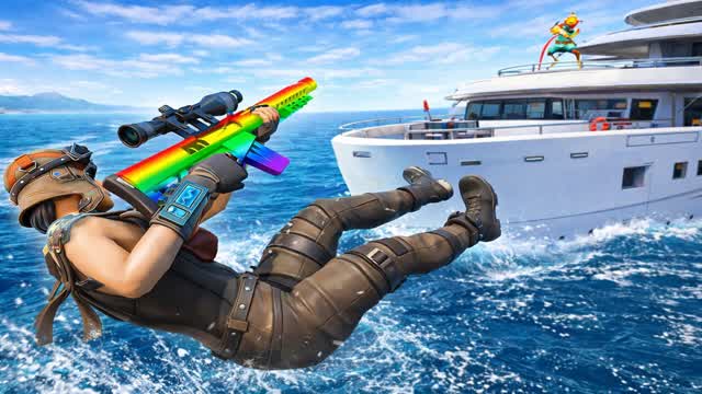 Hijack Trickshotting🚤