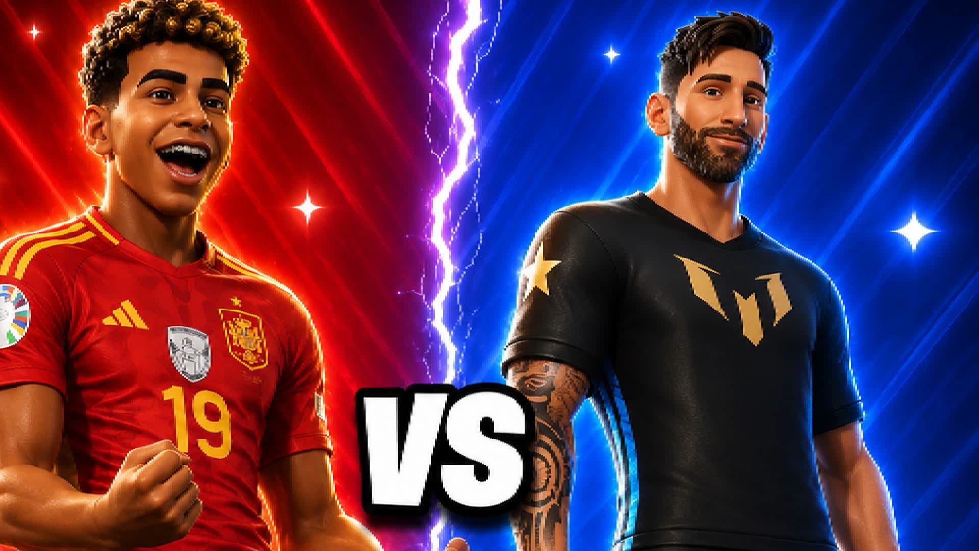 Red VS Blue Spain🔴 VS Argentina🔵
