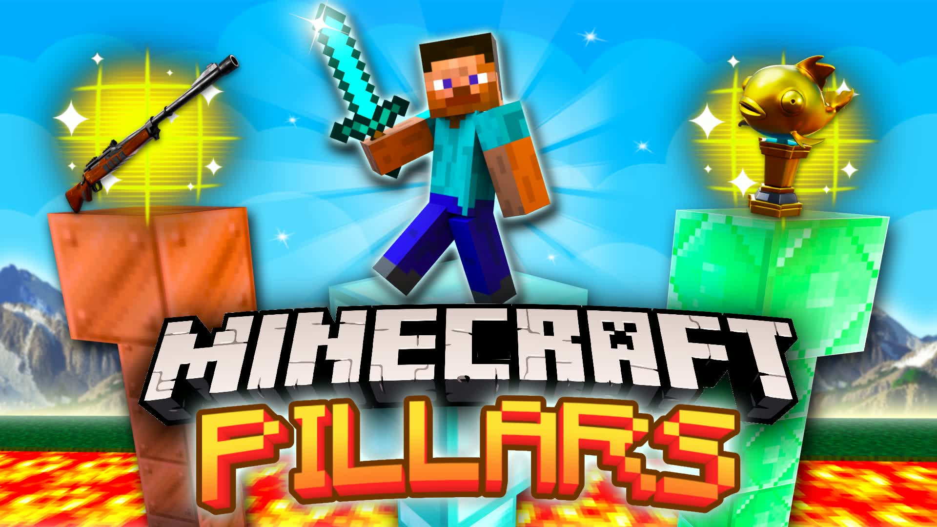 Minecraft Pillars