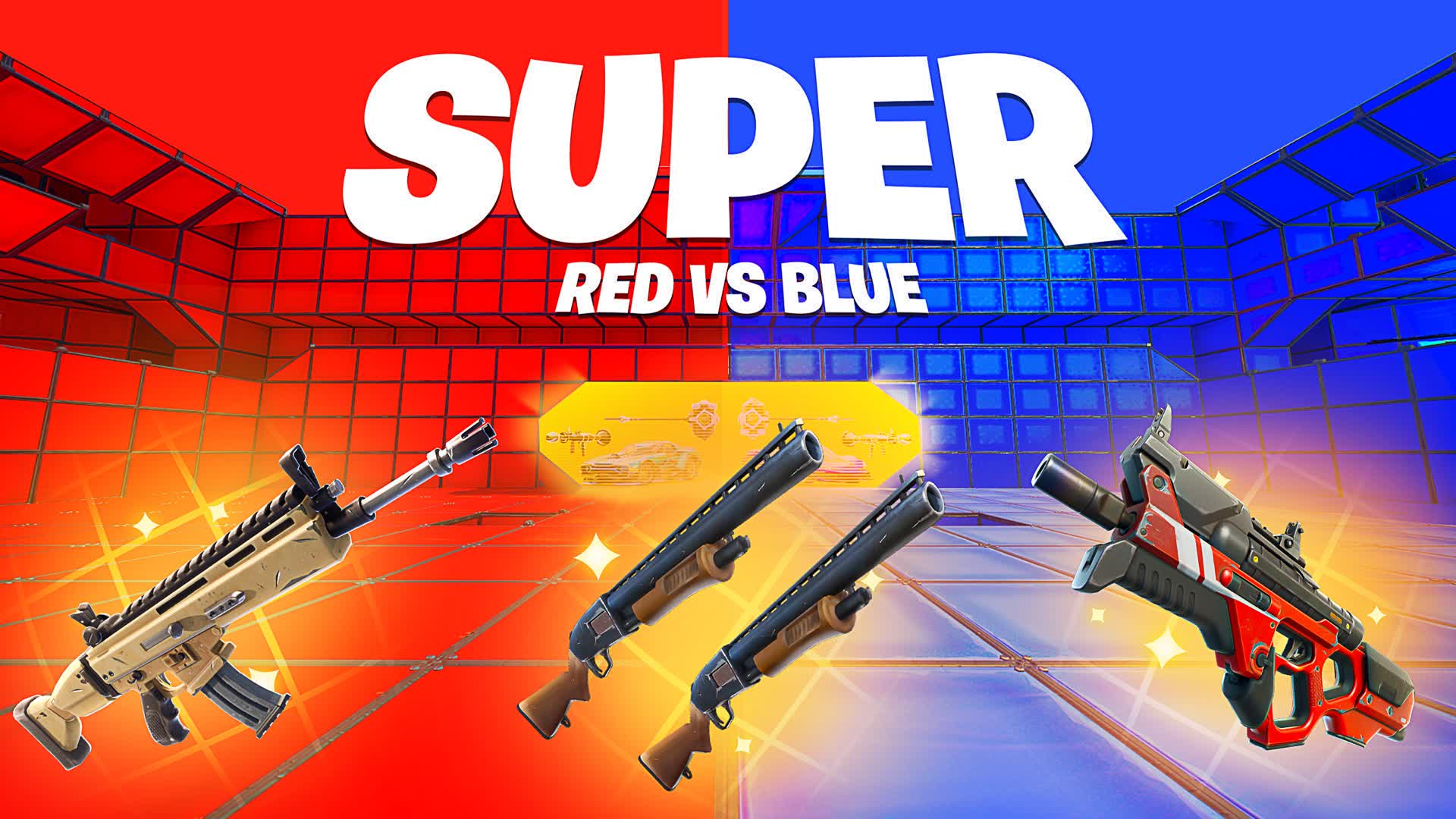 SUPER RED VS BLUE 9009-5986-8361 by raisabos7 - Fortnite Creative Map ...