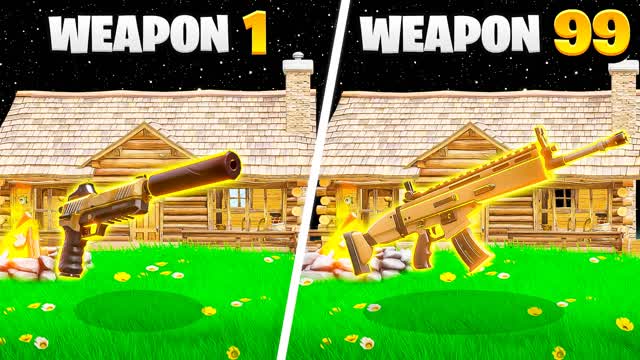 SCARY CABIN GOLD INFINITE 🌀 GUN GAME 👻